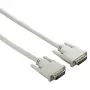 Hama 00200931 DVI kabelis 1,5 m DVI-D Pelēks