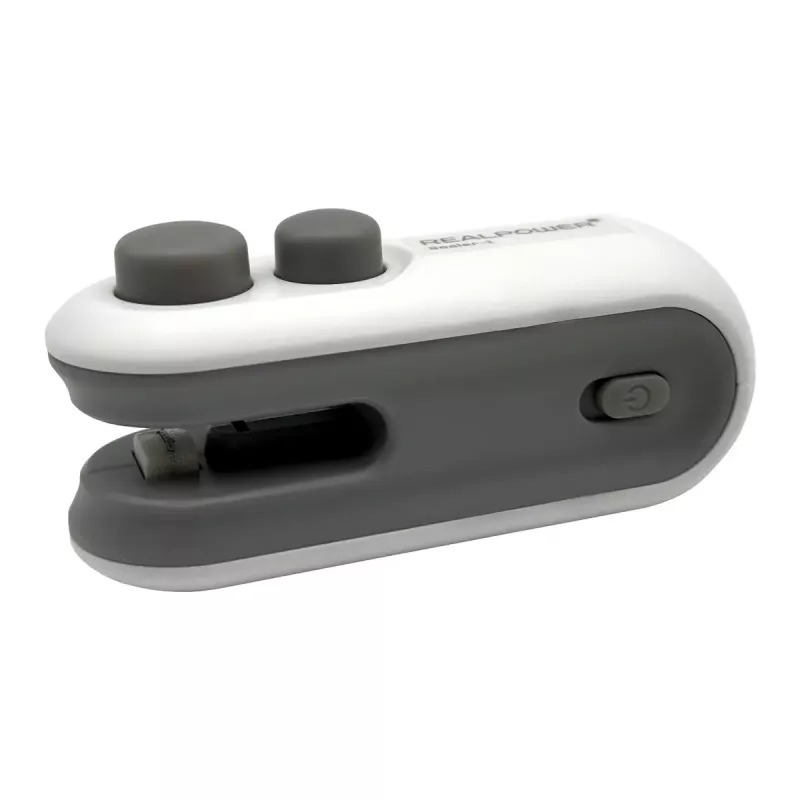 RealPower Sealer-1 mini maisiņu aizkausēšanas ierīce ar griezēju