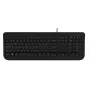 Incase Designed by Microsoft Wired Keyboard 600 universāla USB QWERTY melna tastatūra