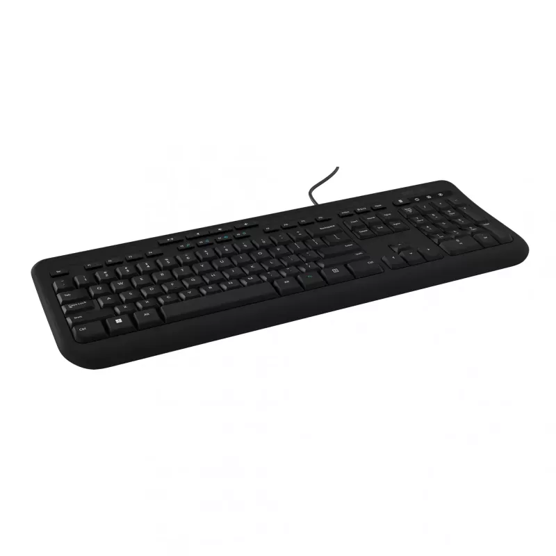 Incase Designed by Microsoft Wired Keyboard 600 universāla USB QWERTY melna tastatūra