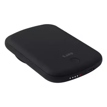 Power Bank LAUT PW02 5000 mAh Bezvadu Lādētājs Melns