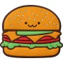 LAUT MAGMOJI Mobilā telefona magnētiskā nozīme Hamburger PVC Daudzkrāsains
