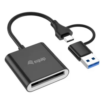 Karšu lasītājs Equip 245461 USB 3.2 Gen 2 Type-C Melns CFexpress 2.0