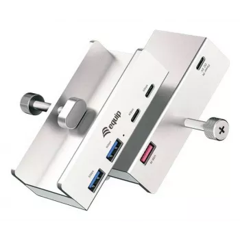 Equip 128967 USB centrmezgls 3.2 Gen 1 Type-A 5000 Mbit/s alumīnijs