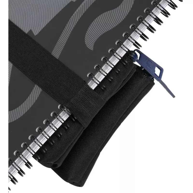 Mīksts penālis Oxford 400183590 Melns 220x70x90 mm