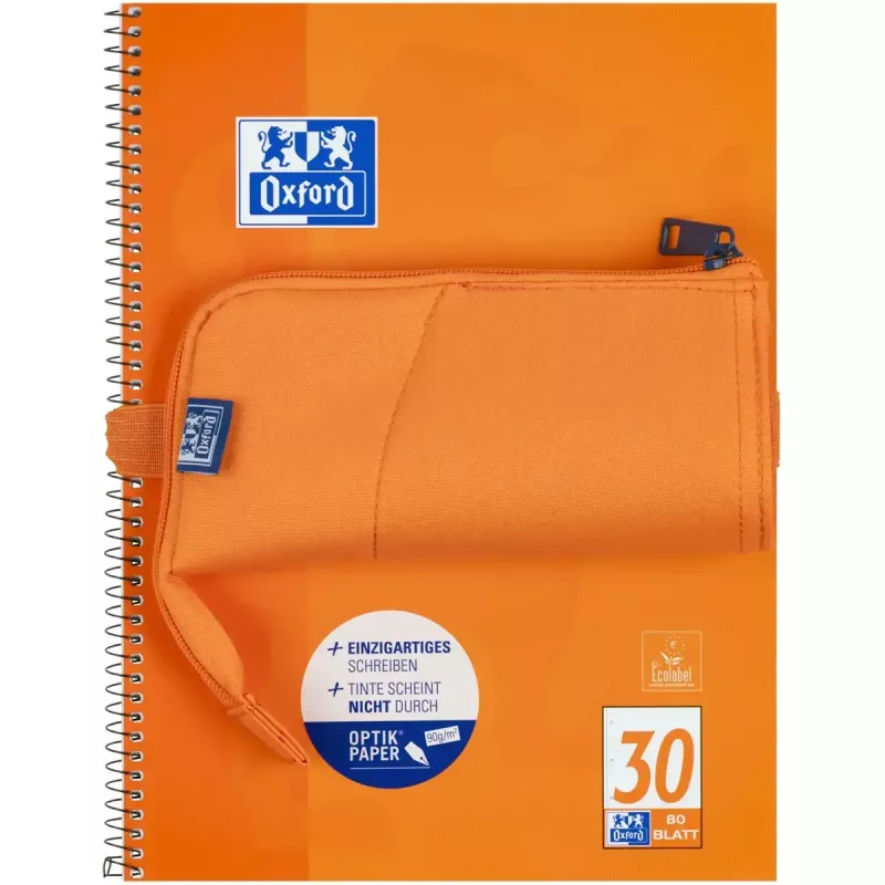 Mīksts penālis Oxford 400183528 oranžs 220x70x90 mm