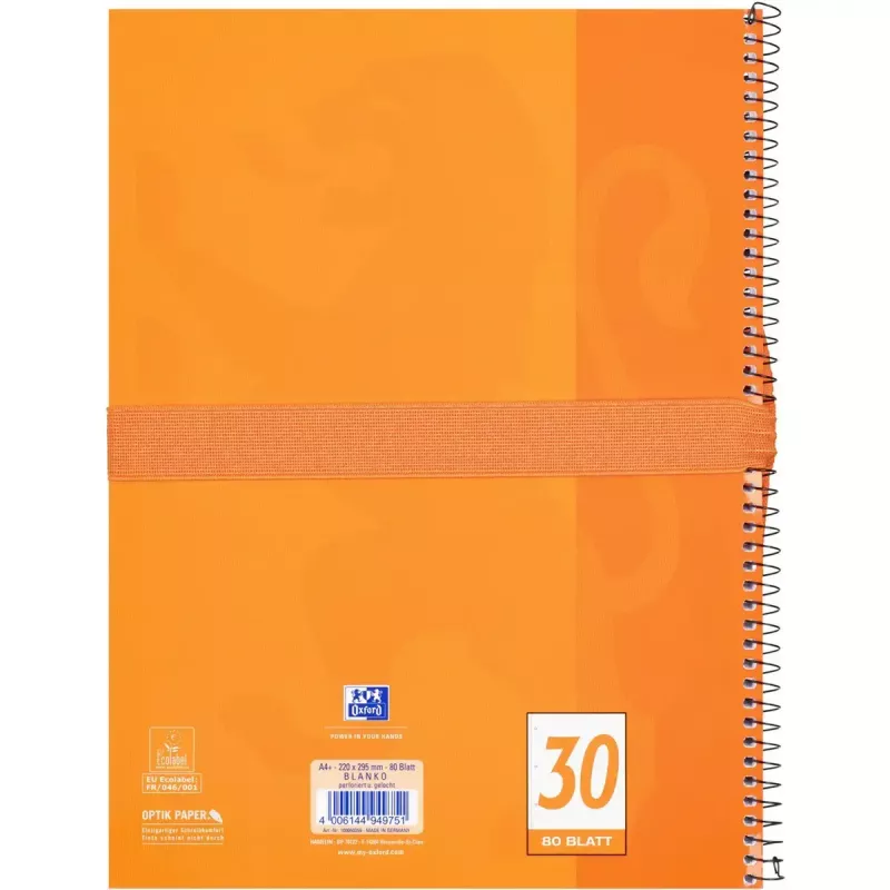 Mīksts penālis Oxford 400183528 oranžs 220x70x90 mm