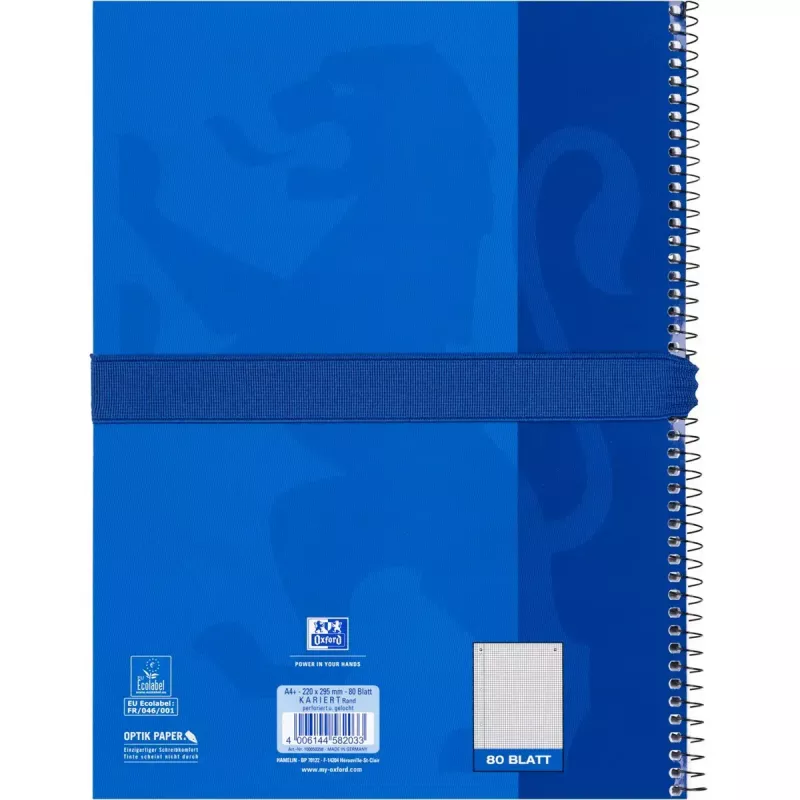 Mīksts penālis Oxford 400183529 Zils 220x70x90 mm