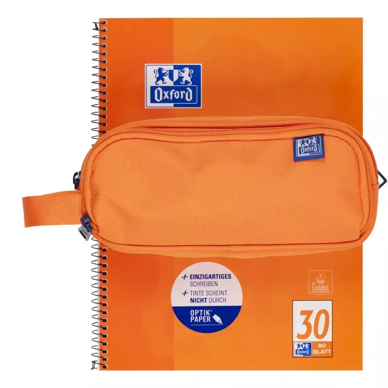 Mīksts penālis Oxford 400183506 Oranžs 220x70x90 mm