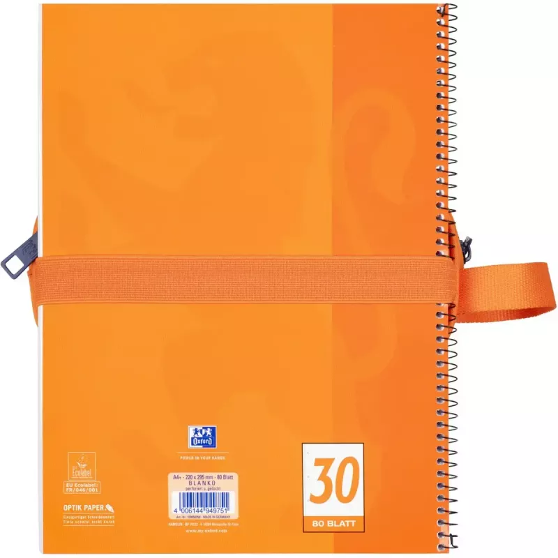 Mīksts penālis Oxford 400183506 Oranžs 220x70x90 mm