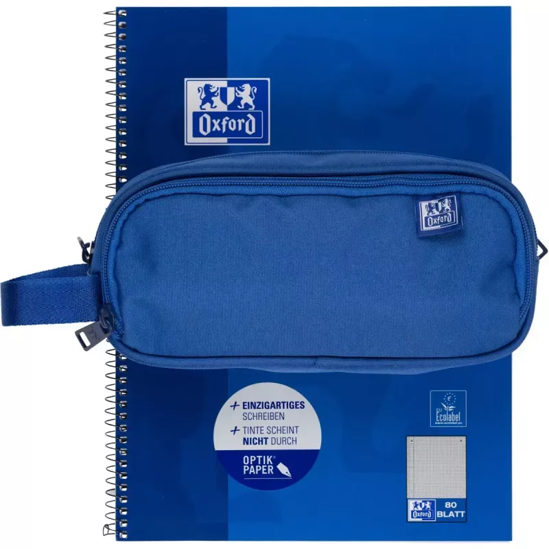 Mīksts penālis Oxford 400183522 Zils 220x70x90 mm