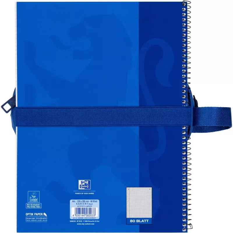 Mīksts penālis Oxford 400183522 Zils 220x70x90 mm