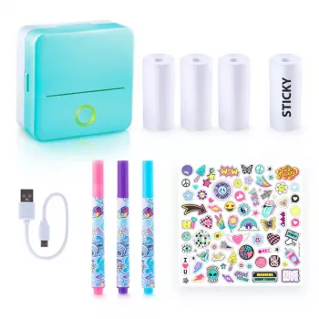 Canal Toys Instant Pocket Printer zils sākuma komplekts (CLK017)