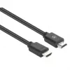 Manhattan HDMI kabelis 15m, 4K@60Hz ar Ethernet, vīriešu-vīriešu, melns