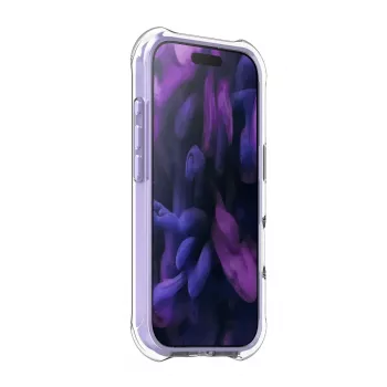 LAUT AERO PROTECT Macīgs iPhone 17 16 cm Purple Caurspīdīgs
