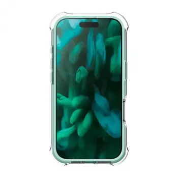 LAUT AERO PROTECT maciņš iPhone 17 piparmētru caurspīdīgs