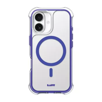 LAUT AERO PROTECT maciņš iPhone 17 16 cm Zils Caurspīdīgs