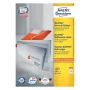 Avery Zweckform 3672 pašlīmējošas taisnstūra etiķetes — baltas, pastāvīga līme