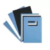 GBC Binding Covers LeatherGrain A4 250gsm, A4, Kartona, Zils, 250 g/m², 210 mm, 297 mm