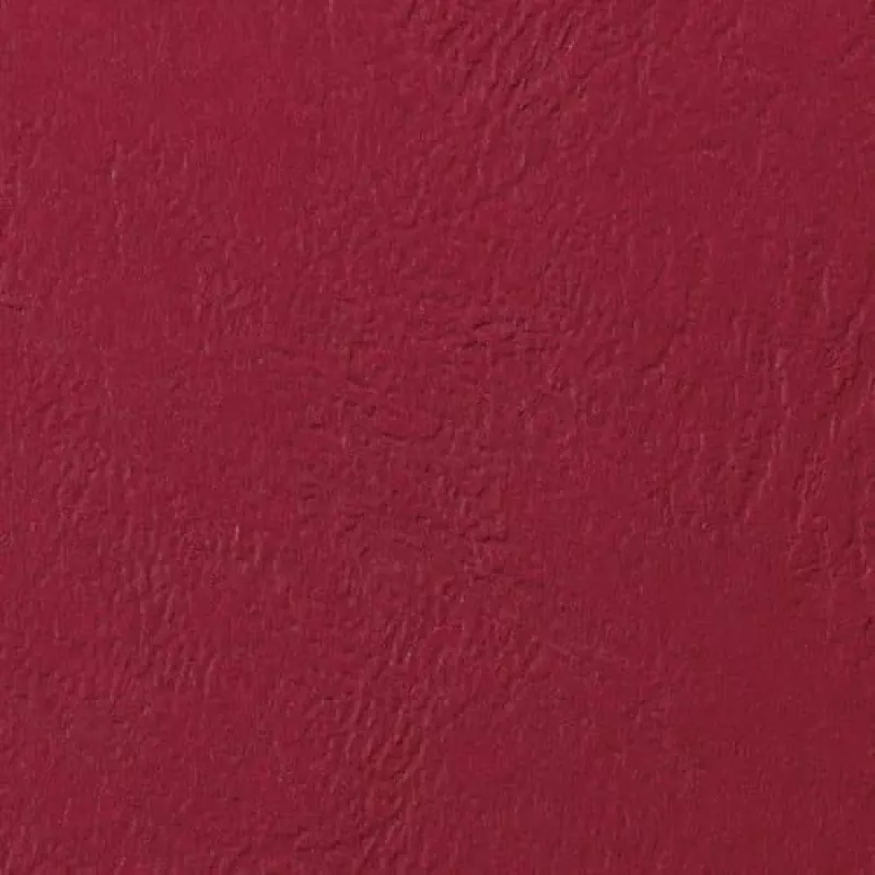 GBC LeatherGrain vāki 250gsm A4 tumši sarkani (100 gab.)
