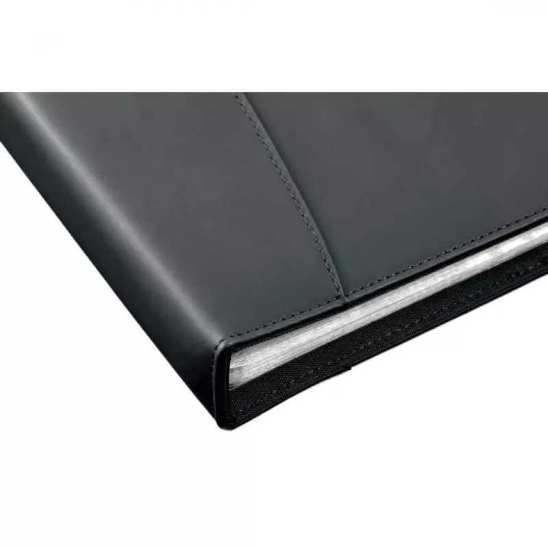 Rexel Soft Touch Smooth A4 Displeja mape 36 kabatas Melna