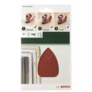 Slīpēšanas loksnes Bosch 2609256A68 5 gab. Šveice