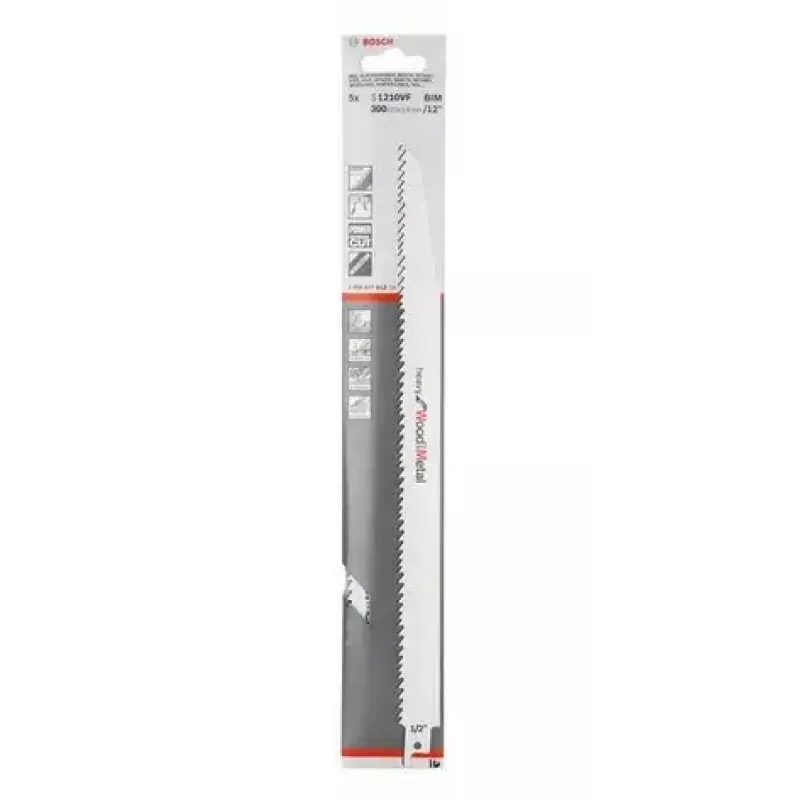 Zāģa asmens Bosch S 1210 VF Bimetal 30 cm 5-8 TPI