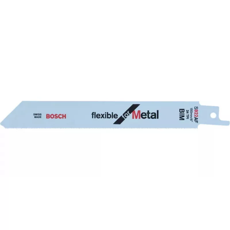 Zāģa asmens Bosch S 922 AF Flexible for Metal Bimetal 1mm zobu solis