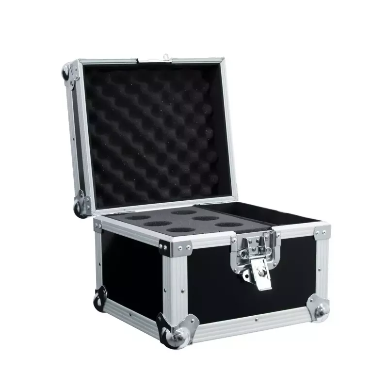 Transportsoma Flight case Roadinger 30109891 Saplāksnis Melns Sudrabs 4.1 kg