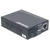 Intellinet Fast Ethernet WDM vienmodas mediju pārveidotājs, 10/100Base-Tx uz 100Base-Fx (SC), 20 km, WDM (Rx1310/Tx1550)