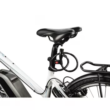 Hama 00178109 velosipēda troses slēdzene Melna 650 mm