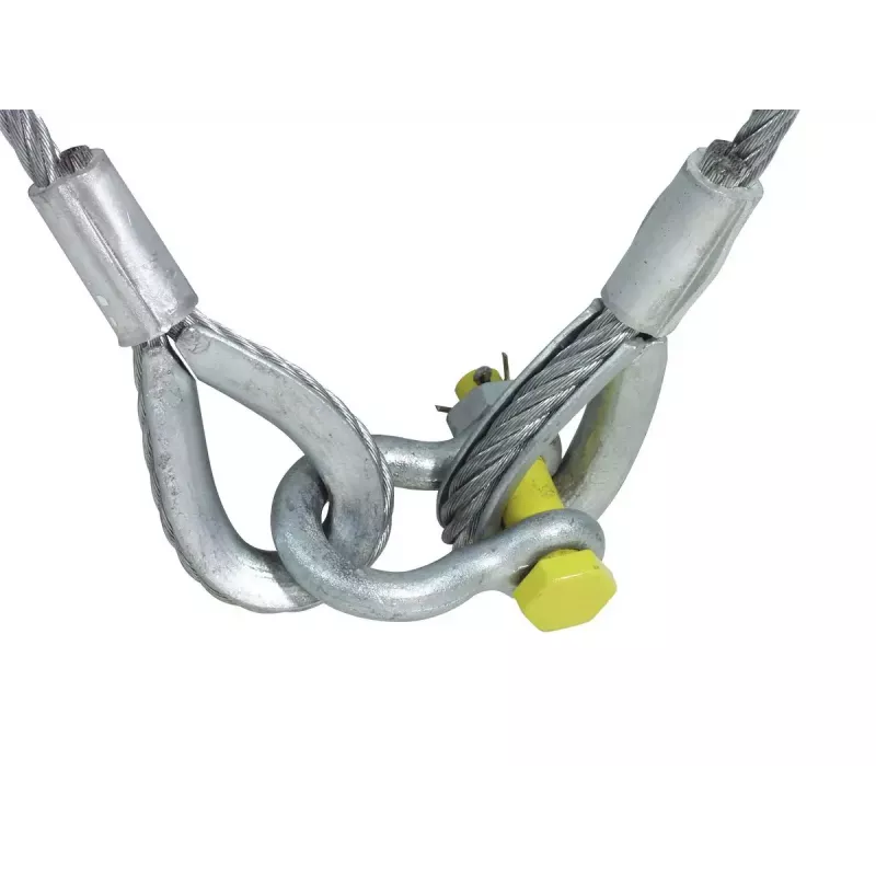 Troses Eurolite 58010490 1m Cinkots Tērauds 1050kg