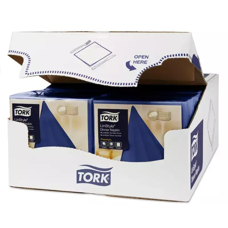 Papīra salvetes Tork 478856 Zilas 50 gab.