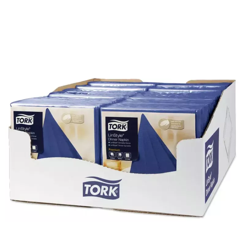 Papīra salvetes Tork 478856 Zilas 50 gab.