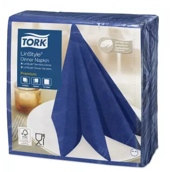 Papīra salvetes Tork 478856 Zilas 50 gab.