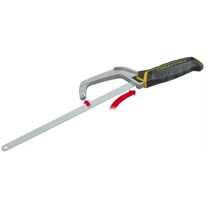 Metāla zāģis Stanley 0-15-211 25 cm Melns Dzeltens Plastmasas rokturis