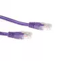 ACT Purple 7 metru U/UTP CAT6A savienojuma kabelis ar RJ45 savienotājiem