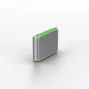 Lindy USB Type C Portu Blokētāji (Bez Atslēgas) - 10 iepakojumā, Zaļi