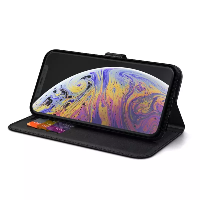 Maciņa maciņš BeHello BEHWAL00179 iPhone Xs Max 6.5 collu melns