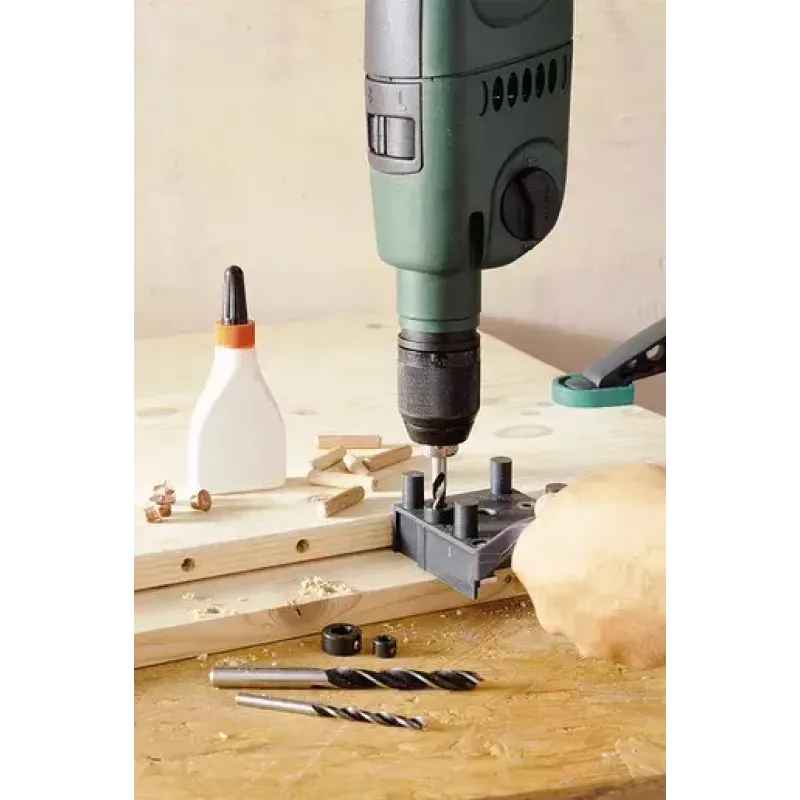 Dībeļu komplekts wolfcraft Universal Dowelmaster Set 78 daļas