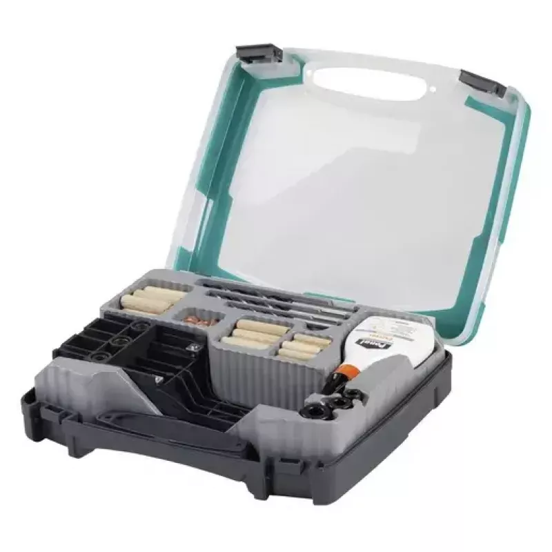 Dībeļu komplekts wolfcraft Universal Dowelmaster Set 78 daļas