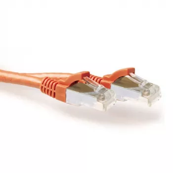 ACT Orange 5 m LSZH SFTP CAT6A patch vads, bezķēdes, ar RJ45 savienotājiem