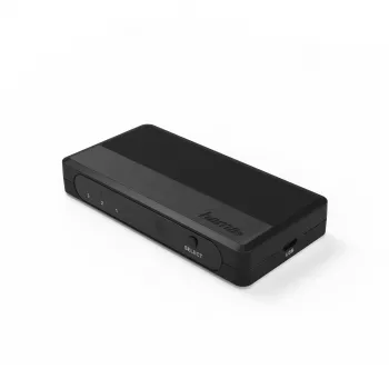 Hama 00121760 Video Slēdzis HDMI Melns 1080p DTS-HD Dolby Digital