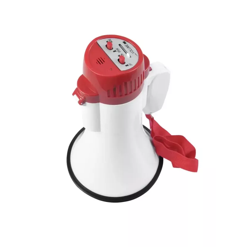 Mega fons Omnitronic 80710920 10 W sarkans balts