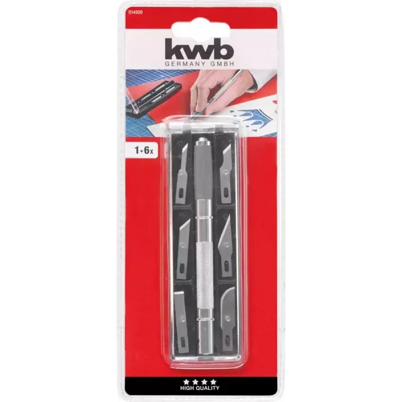 KWB 014920 komunālais nazis ar 5 mm asmeņu platumu