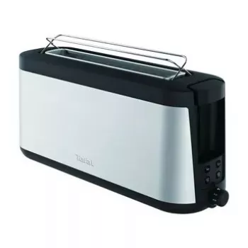 Tosteris Tefal TL4308 2 šķēles 1000 W Melns Nerūsējošais tērauds