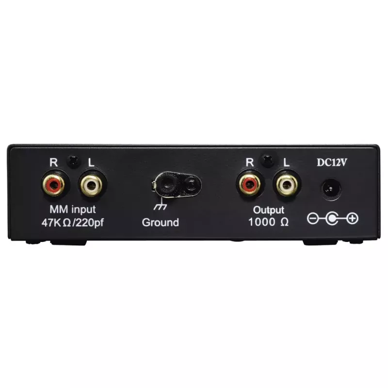 Hama Stereo Phono Priešpastiprinātājs PA 005 Melns, Sudrabs
