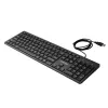 eSTUFF GLB211202 tastatūra Office USB QWERTY US International Melna