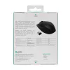 eSTUFF GLB214002 pele Office labā roka RF Bezvadu + Bluetooth IR LED 1800 DPI