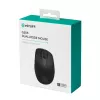 eSTUFF GLB214002 pele Office labā roka RF Bezvadu + Bluetooth IR LED 1800 DPI